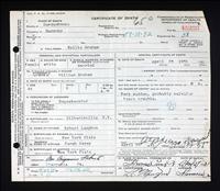 Graham, Nellie (Death Cert.)